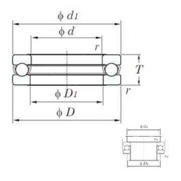 KOYO 51310 упорные шарикоподшипники