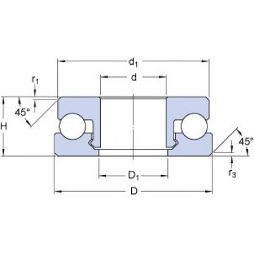 SKF 51102 V/HR11Q1 упорные шарикоподшипники