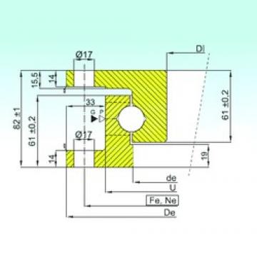 ISB NK.22.0880.100-1N упорные шарикоподшипники