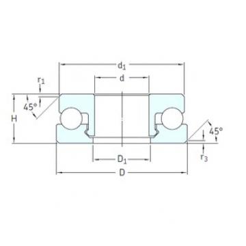 SKF 51202V/HR11Q1 упорные шарикоподшипники