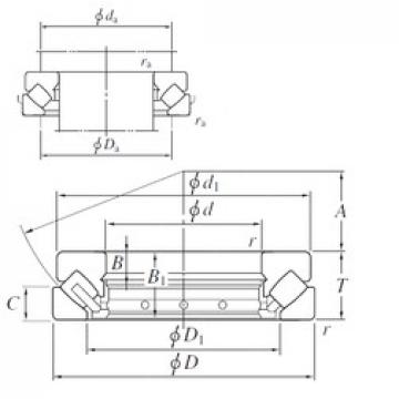 130 mm x 270 mm x 31 mm  KOYO 29426R упорные роликоподшипники