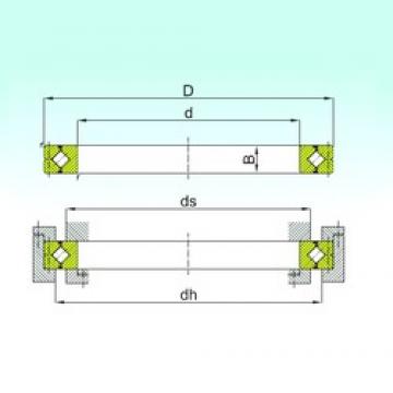 150 mm x 230 mm x 30 mm  ISB CRBC 15030 упорные роликоподшипники