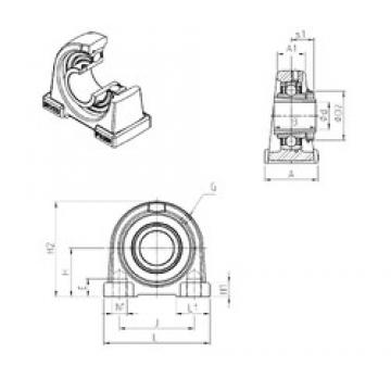 SNR UKPAE211H подшипниковые узлы