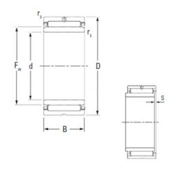 65 mm x 90 mm x 35 mm  KOYO NKJ65/35 игольчатые подшипники