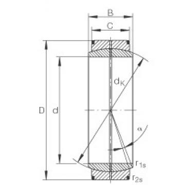 INA GE440-DO подшипники скольжения