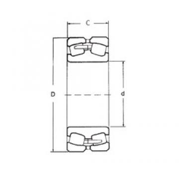 150 mm x 320 mm x 108 mm  FBJ 22330 сферические роликоподшипники