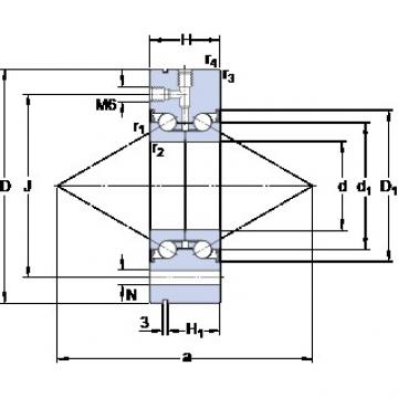 SKF BEAM 040115-2RS упорные шарикоподшипники