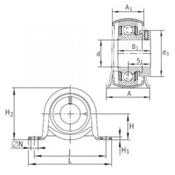 INA PB12 подшипниковые узлы