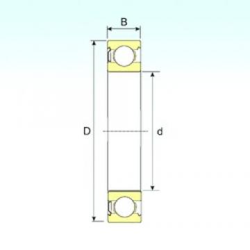 35 mm x 80 mm x 21 mm  ISB 6307-Z радиальные шарикоподшипники