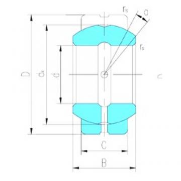 240 mm x 370 mm x 190 mm  LS GEG240ES-2RS подшипники скольжения