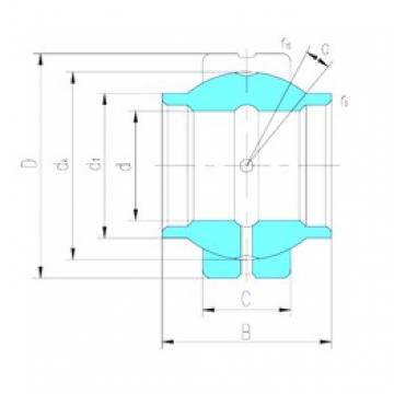 80 mm x 120 mm x 80 mm  LS GEEW80ES-2RS подшипники скольжения