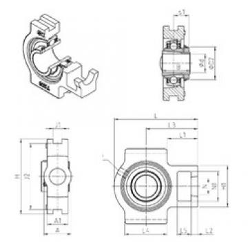 SNR UKT207H подшипниковые узлы