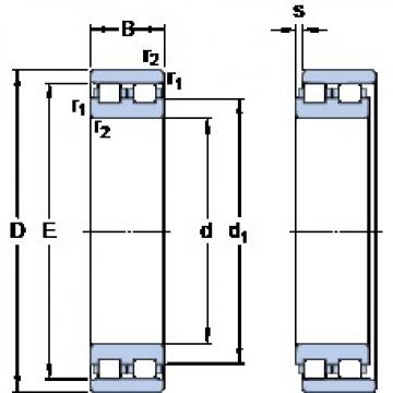 30 mm x 55 mm x 19 mm  SKF NN 3006 TN/SP цилиндрические роликоподшипники