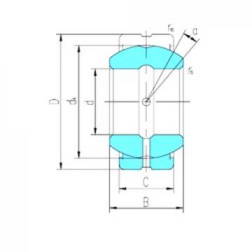 110 mm x 160 mm x 70 mm  LS GE110ES-2RS подшипники скольжения