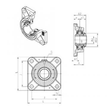 SNR UKFE207H подшипниковые узлы