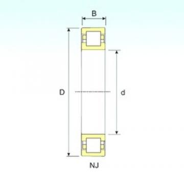 130 mm x 230 mm x 64 mm  ISB NUP 2226 цилиндрические роликоподшипники