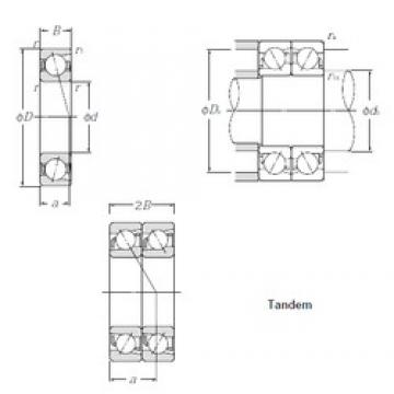 17 mm x 35 mm x 10 mm  CYSD 7003DT радиально-упорные шарикоподшипники