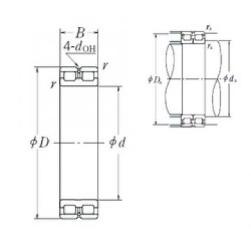 300 mm x 420 mm x 118 mm  NSK RSF-4960E4 цилиндрические роликоподшипники