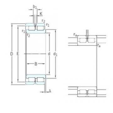 320 mm x 400 mm x 80 mm  SKF NNCL4864CV цилиндрические роликоподшипники