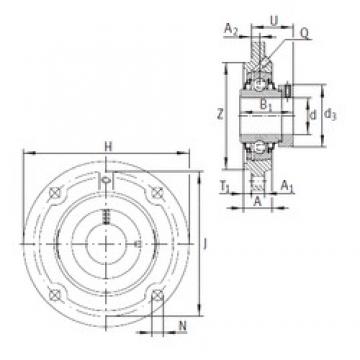 INA RFE50-N подшипниковые узлы