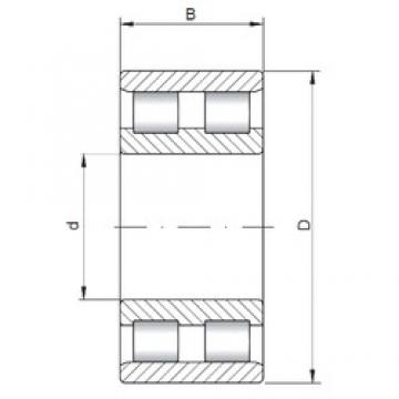 260 mm x 360 mm x 100 mm  ISO NN4952 цилиндрические роликоподшипники