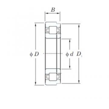 50 mm x 90 mm x 20 mm  KOYO NUP210 цилиндрические роликоподшипники