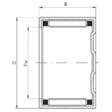 ISO BK1520 цилиндрические роликоподшипники