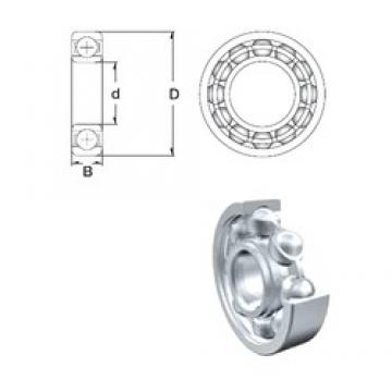 2,5 mm x 7 mm x 3 mm  ZEN SX2,5-2Z радиальные шарикоподшипники