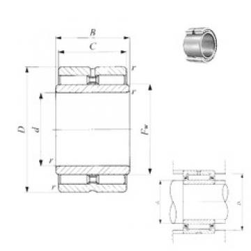 105 mm x 153 mm x 50,5 mm  IKO GTRI 10515350 игольчатые подшипники