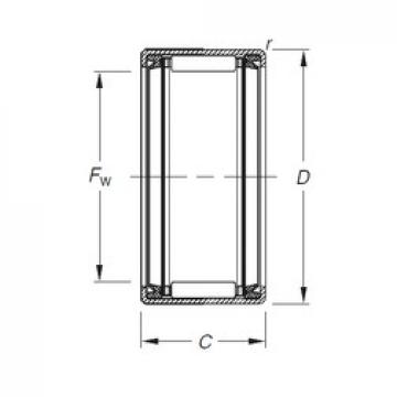 Timken HK4020.2RS игольчатые подшипники