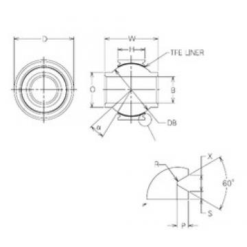 16 mm x 35 mm x 16 mm  NMB MBYT16V подшипники скольжения