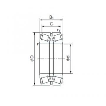 NACHI 80KBE22 конические роликовые подшипники