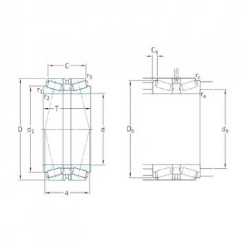 SKF 32048T172X/DB конические роликовые подшипники