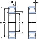 440 mm x 540 mm x 60 mm  SKF NU 2888 ECMA упорные шарикоподшипники