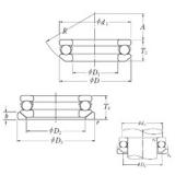 NSK 53216U упорные шарикоподшипники