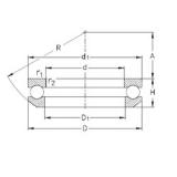 NKE 53407 упорные шарикоподшипники