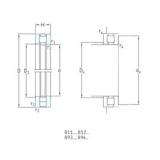 110 mm x 145 mm x 7 mm  SKF 81122TN упорные роликоподшипники