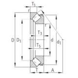 INA 29422-E1 упорные роликоподшипники