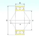 75 mm x 160 mm x 68,3 mm  ISB 3315 A радиально-упорные шарикоподшипники