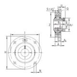 INA RME50-N подшипниковые узлы