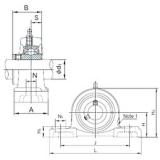 NACHI UCPX14 подшипниковые узлы