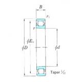 80 mm x 125 mm x 22 mm  KOYO 3NCN1016K цилиндрические роликоподшипники