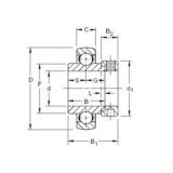 23,8125 mm x 62 mm x 34,93 mm  Timken SMN015KB радиальные шарикоподшипники