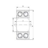 ISO 3212 радиально-упорные шарикоподшипники