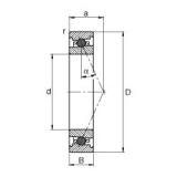 120 mm x 180 mm x 28 mm  FAG HC7024-E-T-P4S радиально-упорные шарикоподшипники