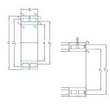 160 mm x 220 mm x 60 mm  SKF NNC4932CV цилиндрические роликоподшипники