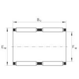 INA K60X68X30-ZW игольчатые подшипники