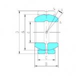 110 mm x 160 mm x 70 mm  LS GE110ES-2RS подшипники скольжения