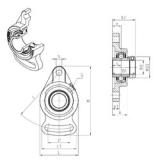 SNR EXFA202 подшипниковые узлы