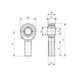 IKO POS 12 подшипники скольжения